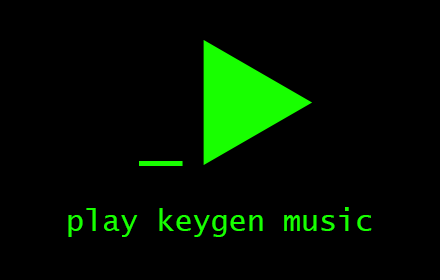 keygen music play button插件截图