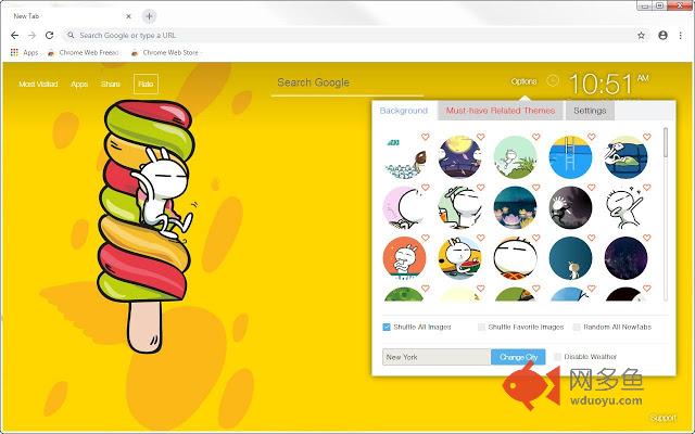 Tuzki Bunny HD Wallpapers New Tab Themes