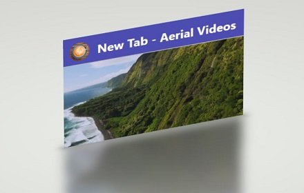New Tab with Aerial Videos插件截图