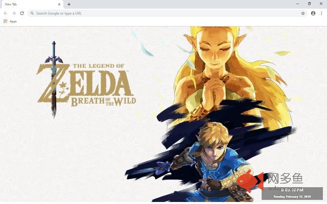 The Legend Of Zelda New Tab