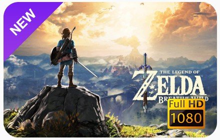 The Legend Of Zelda New Tab插件截图