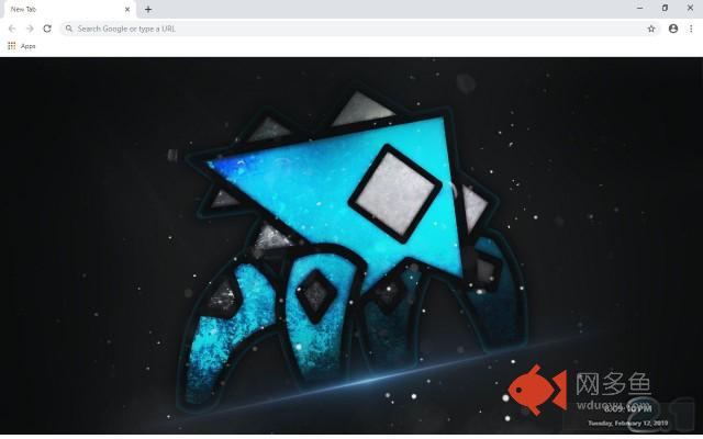 Geometry Dash New Tab & Wallpapers Collection