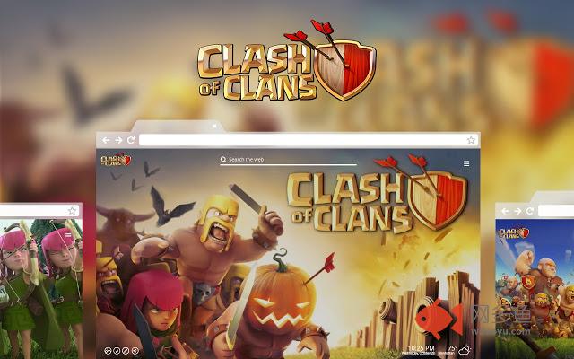 Clash of Clans Tribute New Tab