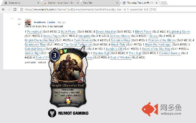 Eternal Hover Card插件截图