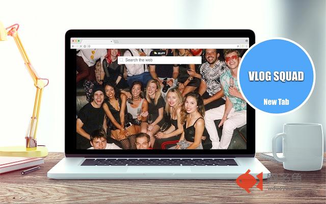 Vlog Squad Wallpapers New Tab Theme