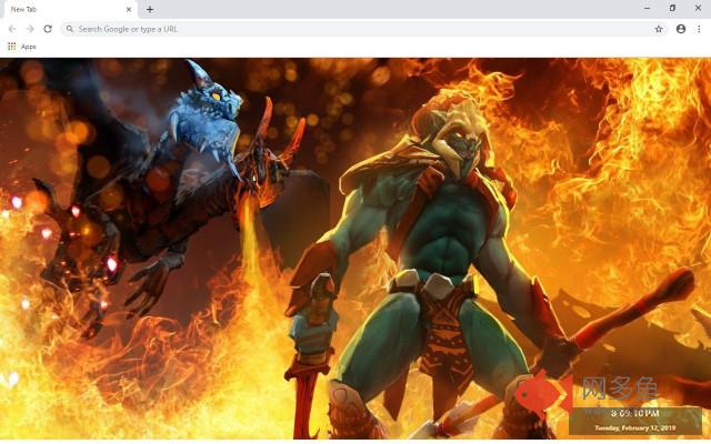 Dota 2 New Tab & Wallpapers Collection
