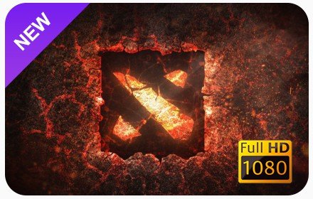 Dota 2 New Tab & Wallpapers Collection插件截图