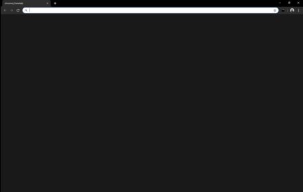 Empty Dark New Tab插件截图