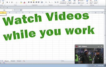 Videos While You Work插件截图