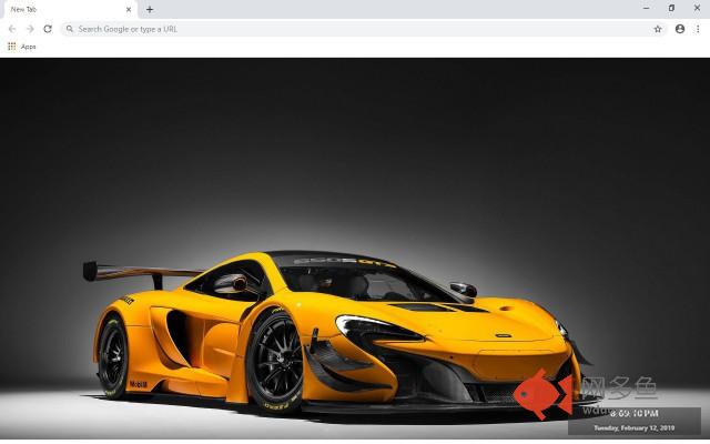 McLaren New Tab & Wallpapers Collection