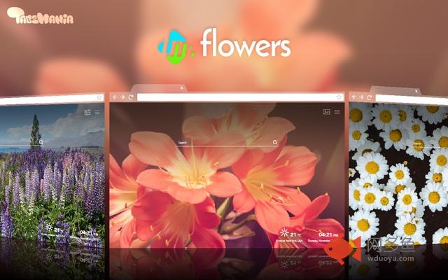 Garden Flowers HD Wallpapers New Tab