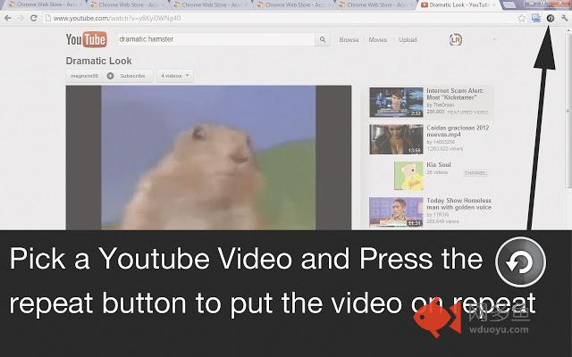 Listen on Repeat Youtube Video Repeater