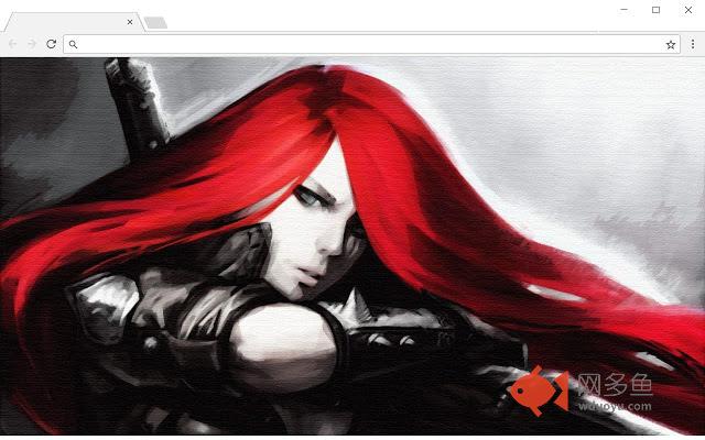 LoL Katarina HD New Tab