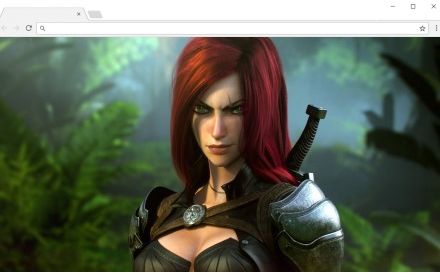 LoL Katarina HD New Tab插件截图