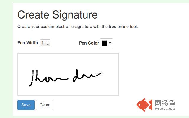 Signature Maker Online插件截图