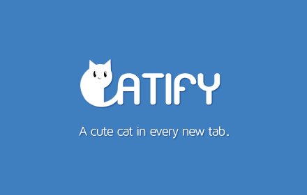 Catify - Cute cat in New Tab.插件截图