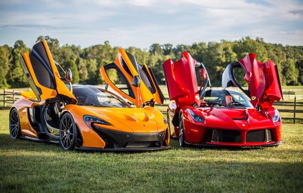 Lambo-Ferrari-Bugatti Super Cars New Tab插件截图
