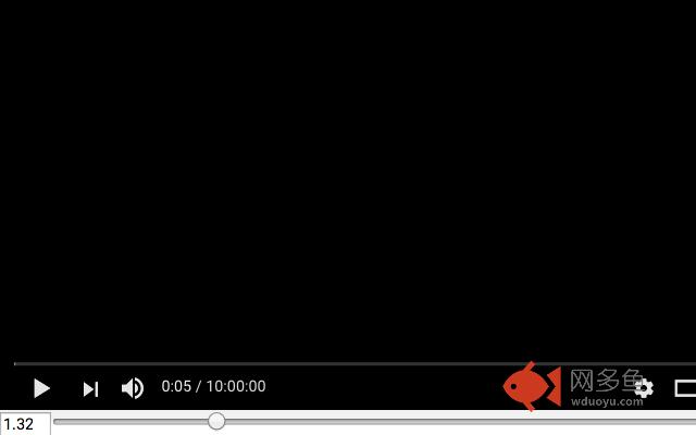 YouTube Speed Slider插件截图