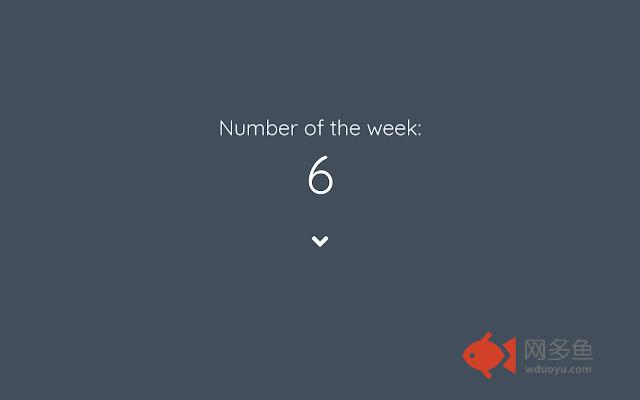 Number of the Week
