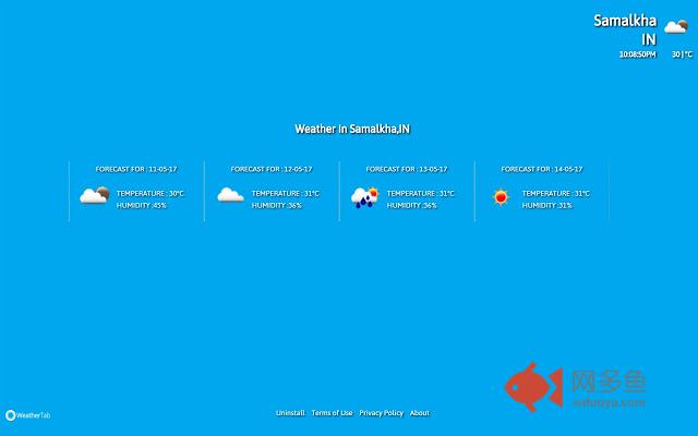 Weather Tab插件截图