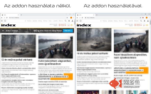 Index.hu tarhálás eltávolító插件截图