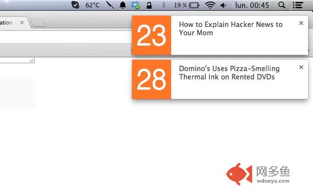 Hacker News Notification