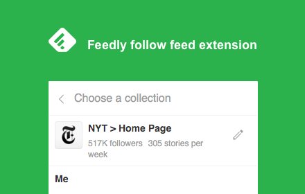 Follow Feed | Feedly插件截图