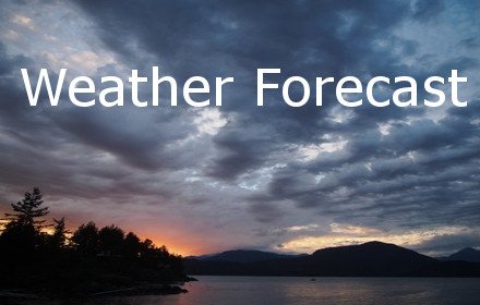 Weather Forecast插件截图