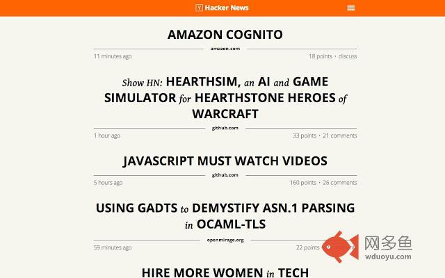 Hacker News Stylized