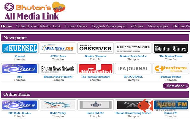 All Bhutanese Newspapers Online插件截图