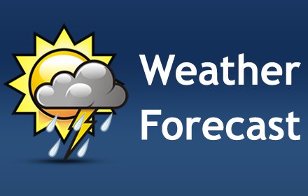 天气预报插件截图