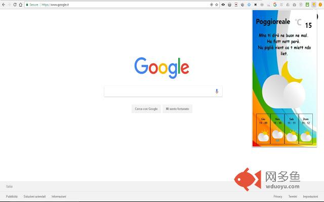 Napolitan Weather - O' Tiemp插件截图