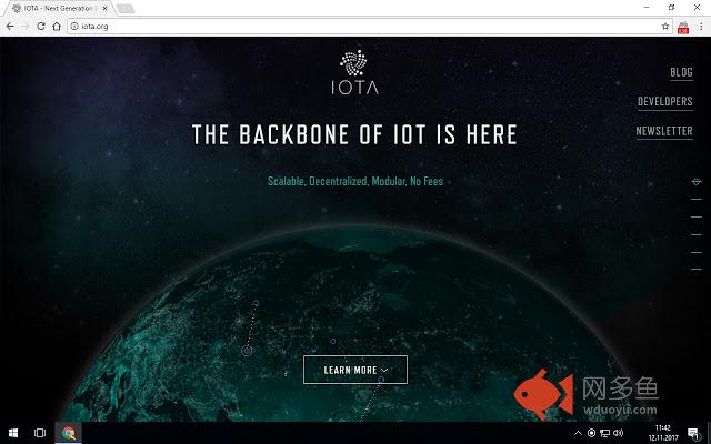 IOTA ticker插件截图