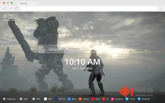 汪达与巨像 高清壁纸 流行游戏 新标签页 主题