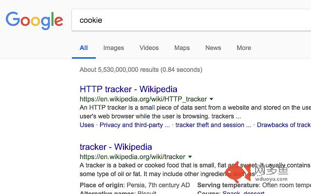 Cookies to Trackers插件截图