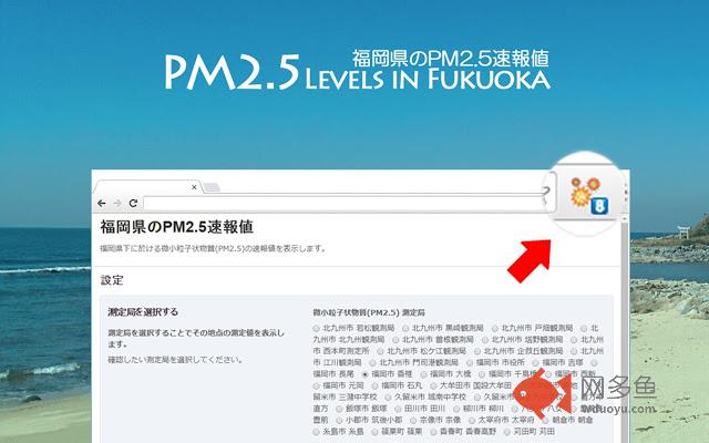PM2.5 Levels in Fukuoka