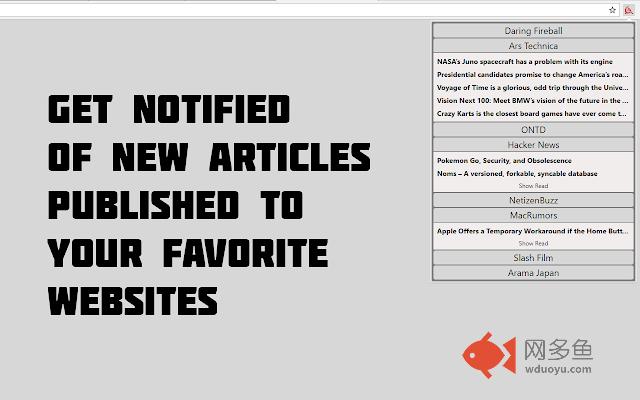 RssR: Rss Feed Notifier