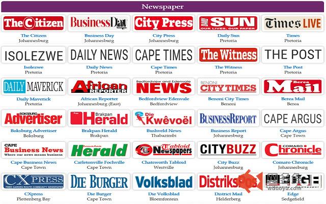 South African Newspapers Online