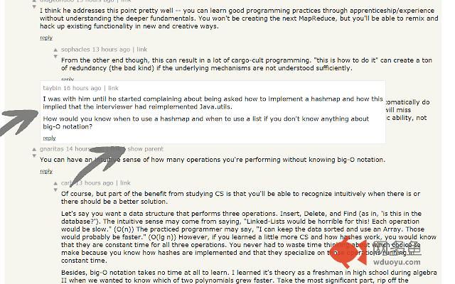 Hacker News: Show Parent Comment