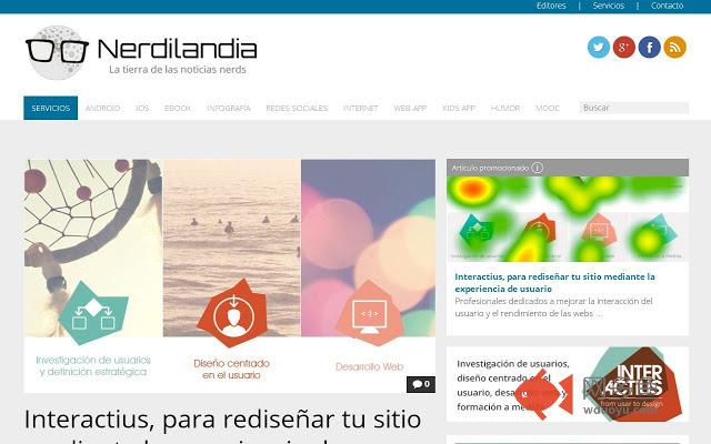 Noticias de Nerdilandia插件截图