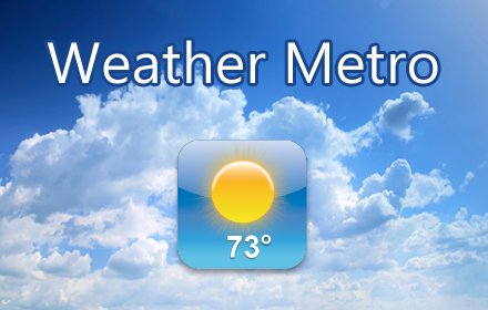WeatherMetro插件截图