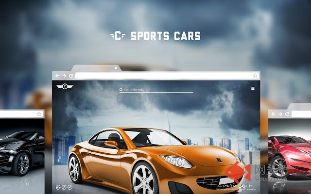 Sports Cars HD Wallpapers New Tab Theme