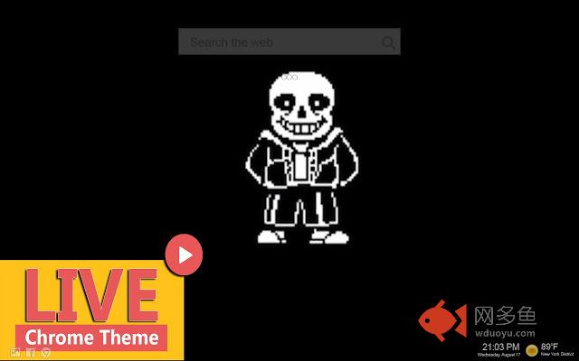 Undertale Sans LIVE Backgrounds Tab HD
