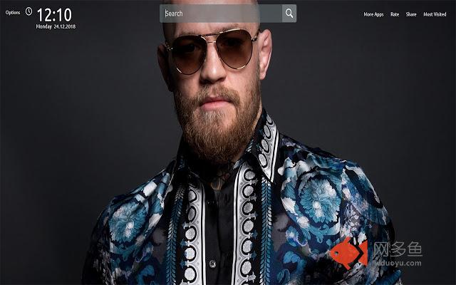 Connor McGregor Wallpapers Theme New Tab
