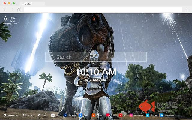 方舟：生存进化 高清 游戏 壁纸 新标签主题