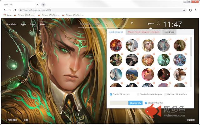 Fantasy Elf HD Wallpapers Elves New Tab