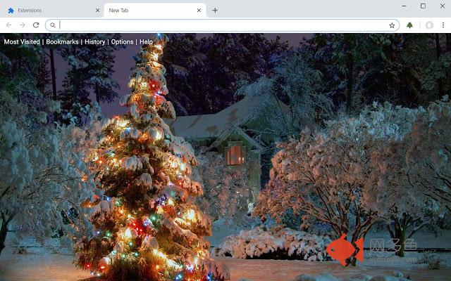 Christmas Wallpapers HD New Tab Theme