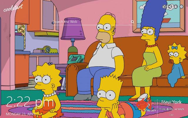 The Simpsons HD Wallpapers Cartoon Theme