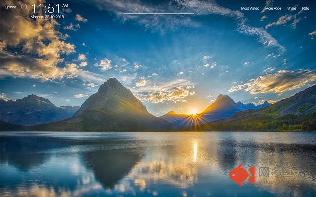 Earth Sunrise Wallpapers HD Backgrounds插件截图