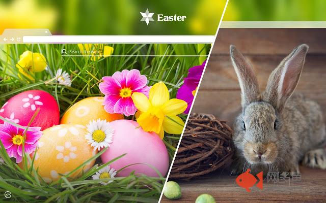 Easter HD Wallpaper New Tab Theme